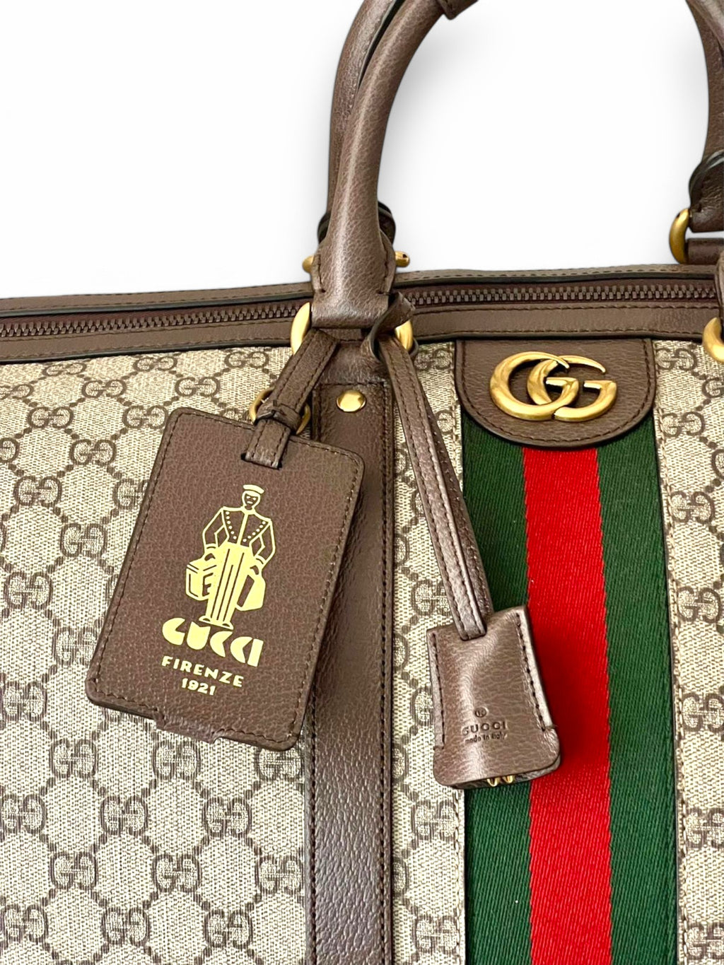 Borsone Savoy Misura Grande Gucci
