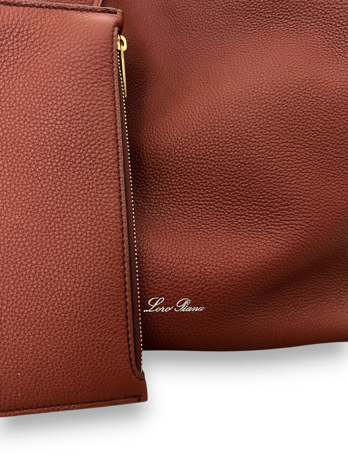 Borsa Bale Large in pelle Loro Piana