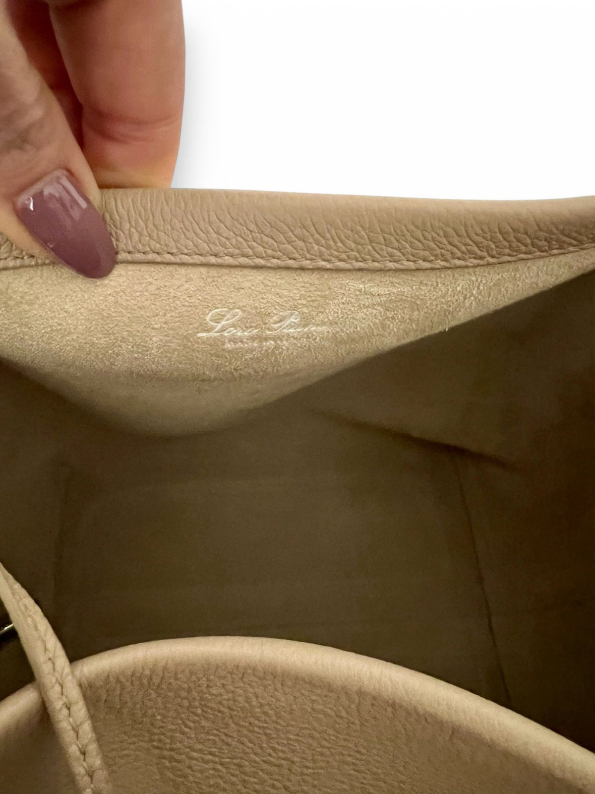 Borsa Bale Large in pelle Loro Piana
