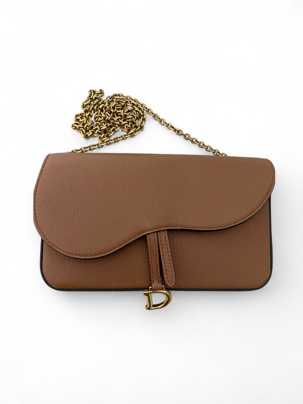 Pochette Media con Cadena Saddle Dior