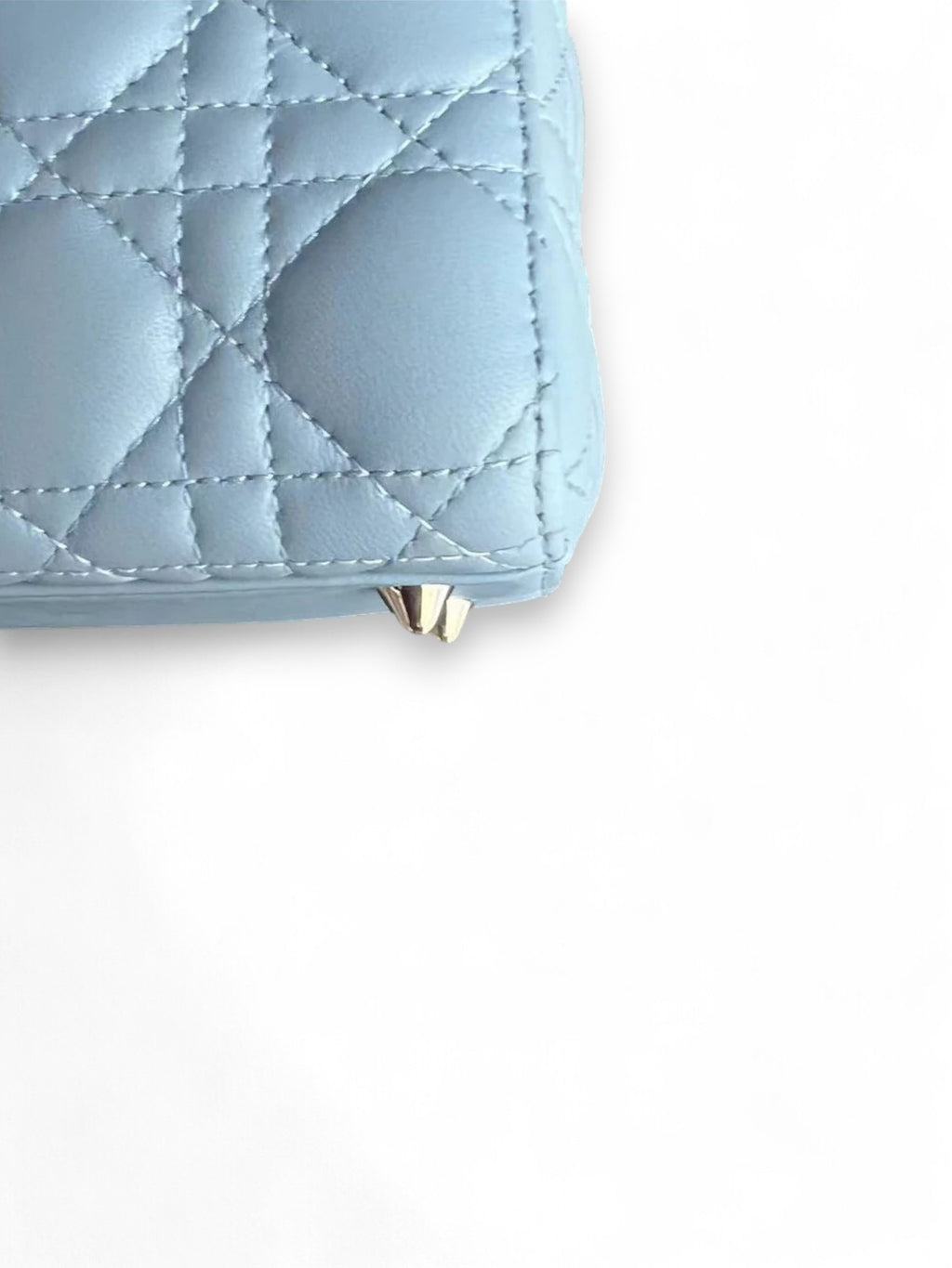 Borsa Lady Dior MyAbc Small Light Blue
