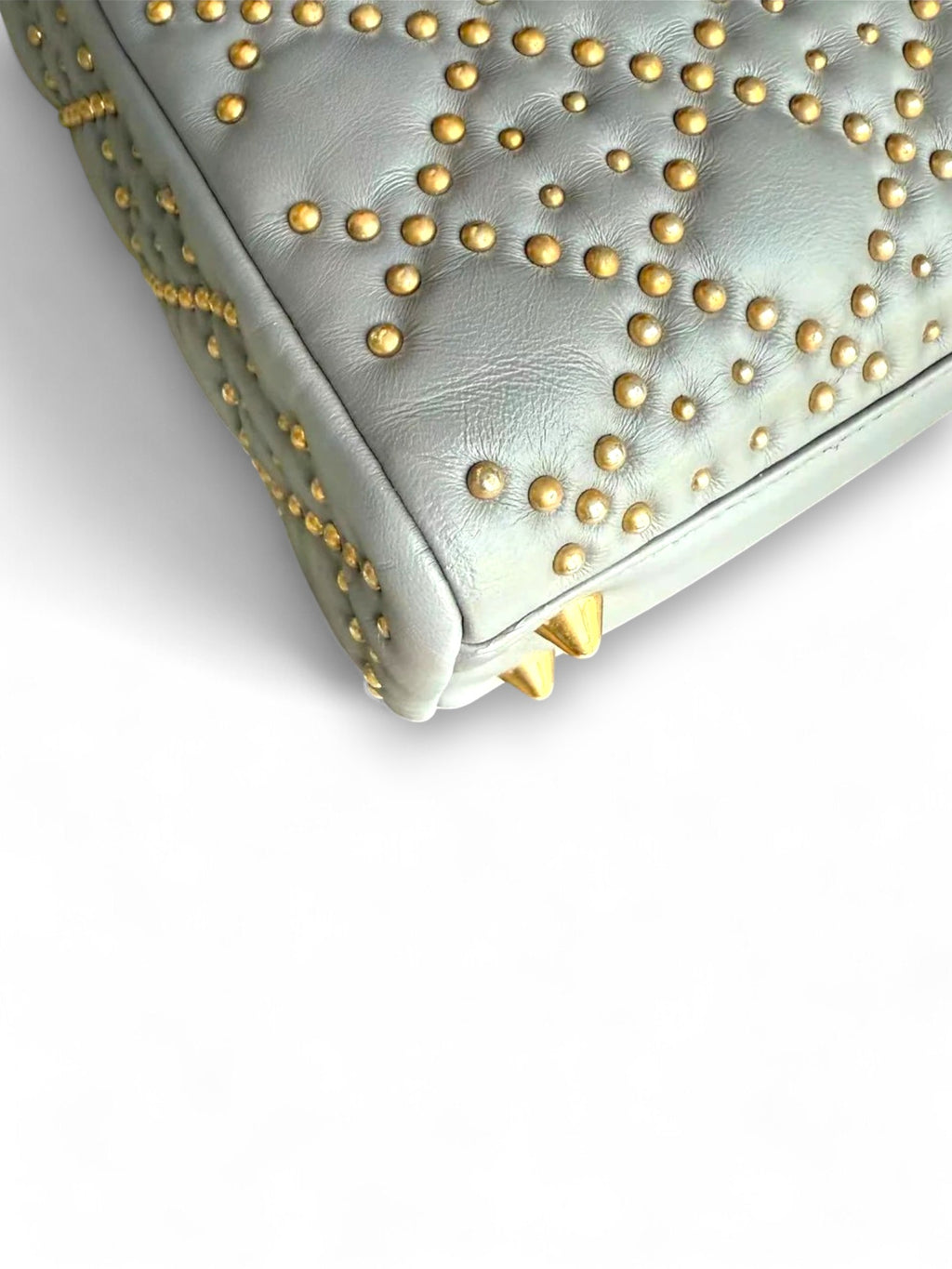 Borsa Dior Lady Piccola Cannage Con Borchie