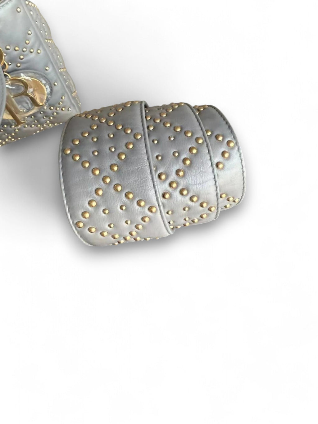 Borsa Dior Lady Piccola Cannage Con Borchie