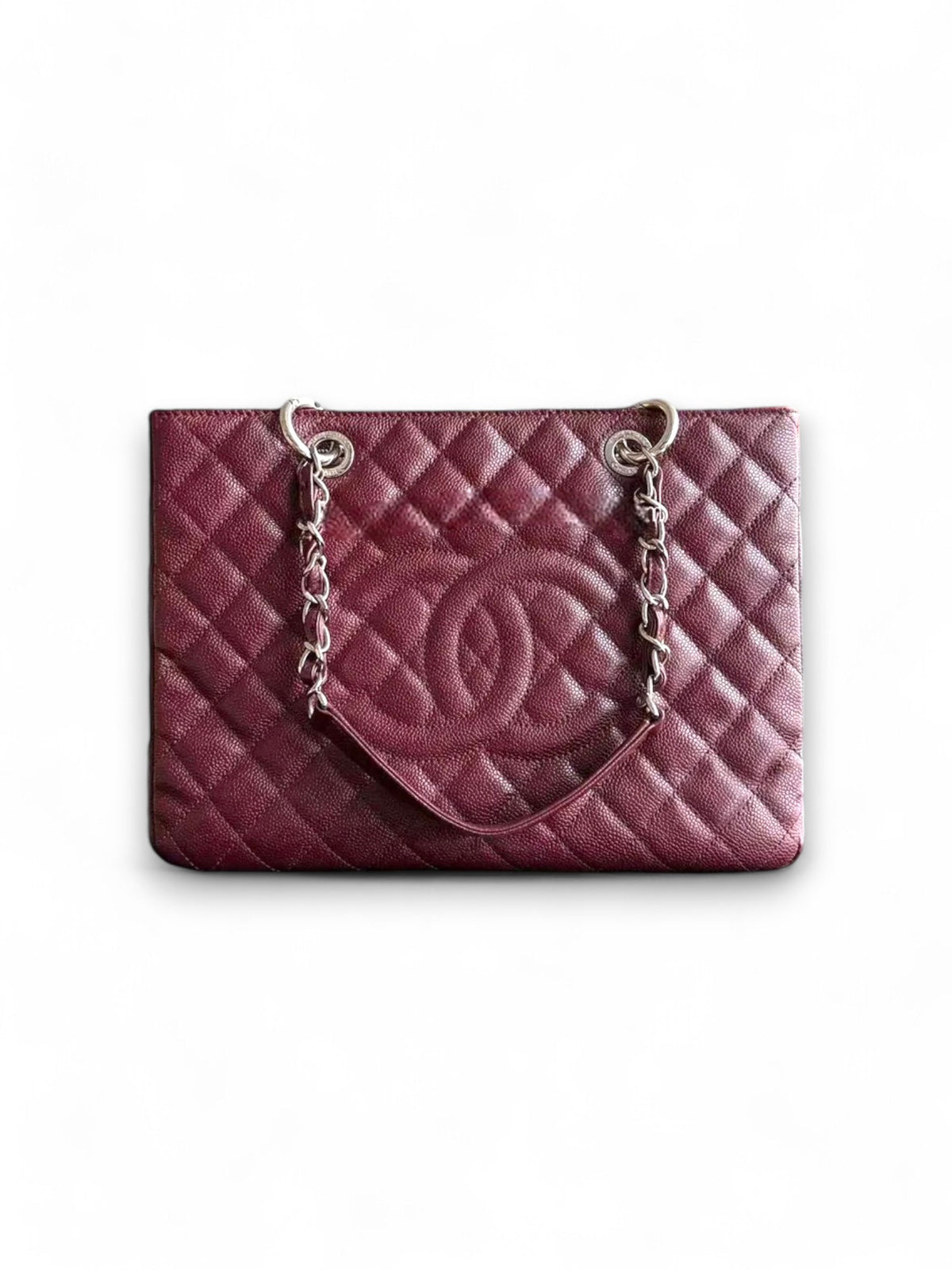 Chanel GST Caviar Bag Dark Bordeaux