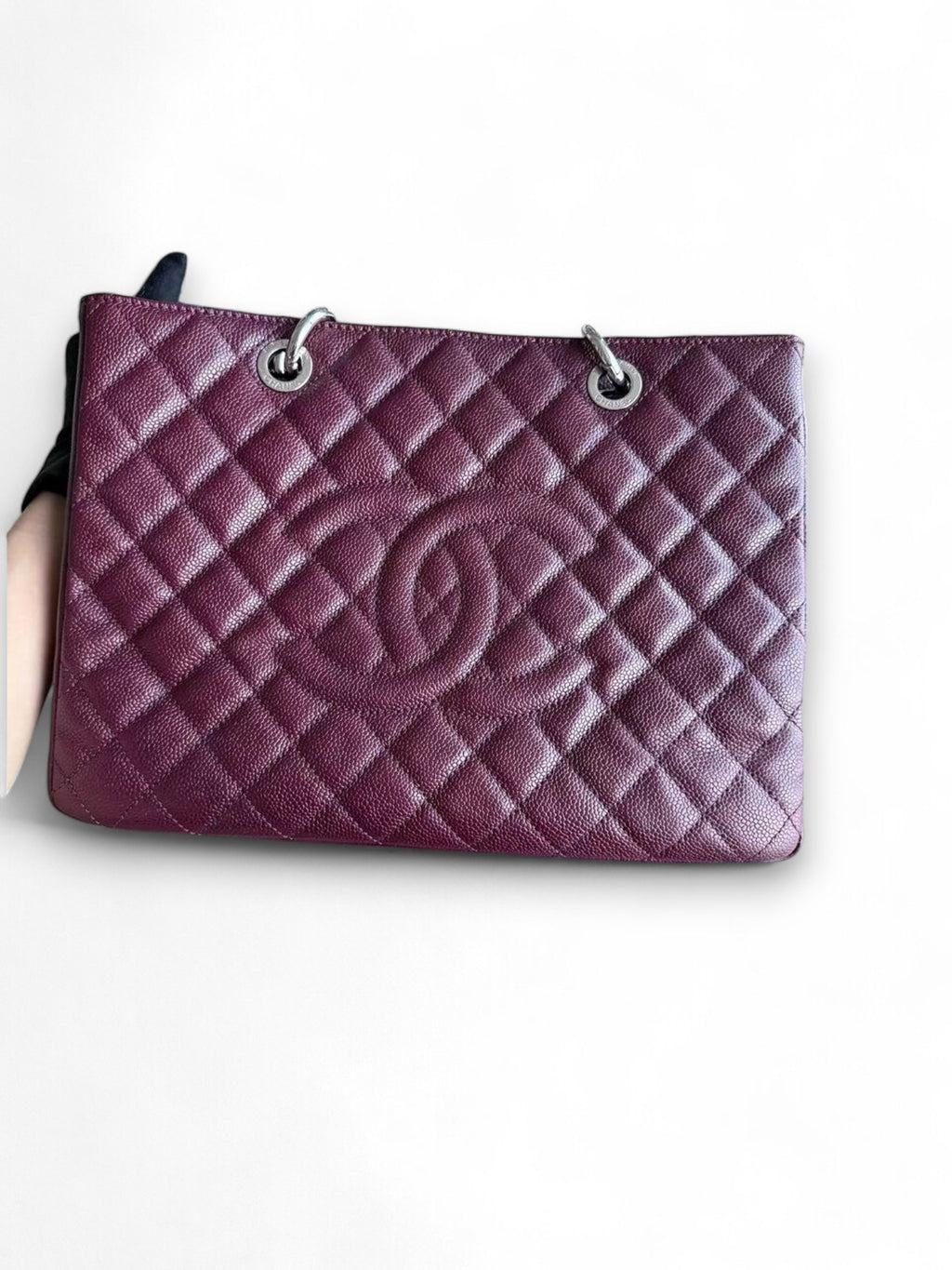 Chanel GST Caviar Bag Dark Bordeaux