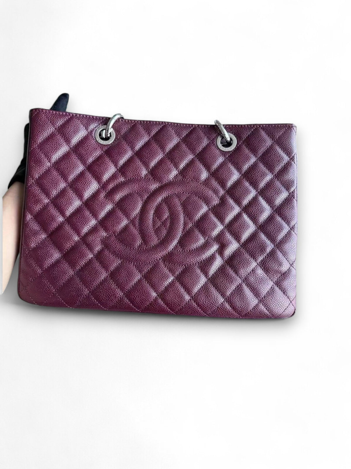 Chanel GST Caviar Bag Dark Bordeaux