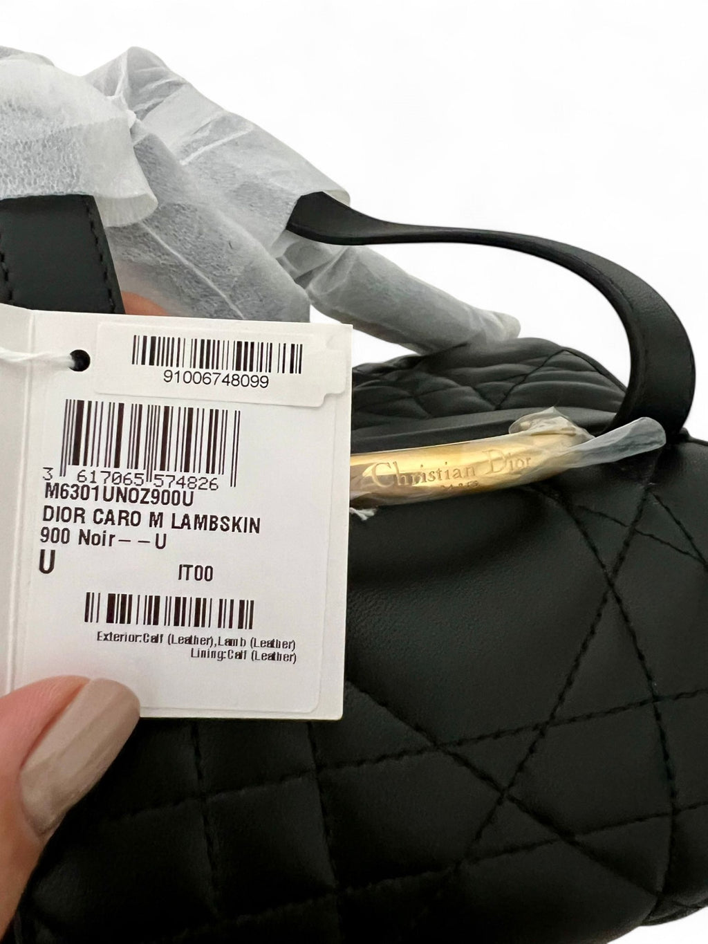 Zaino medio Dior Caro - LoCobag Élite