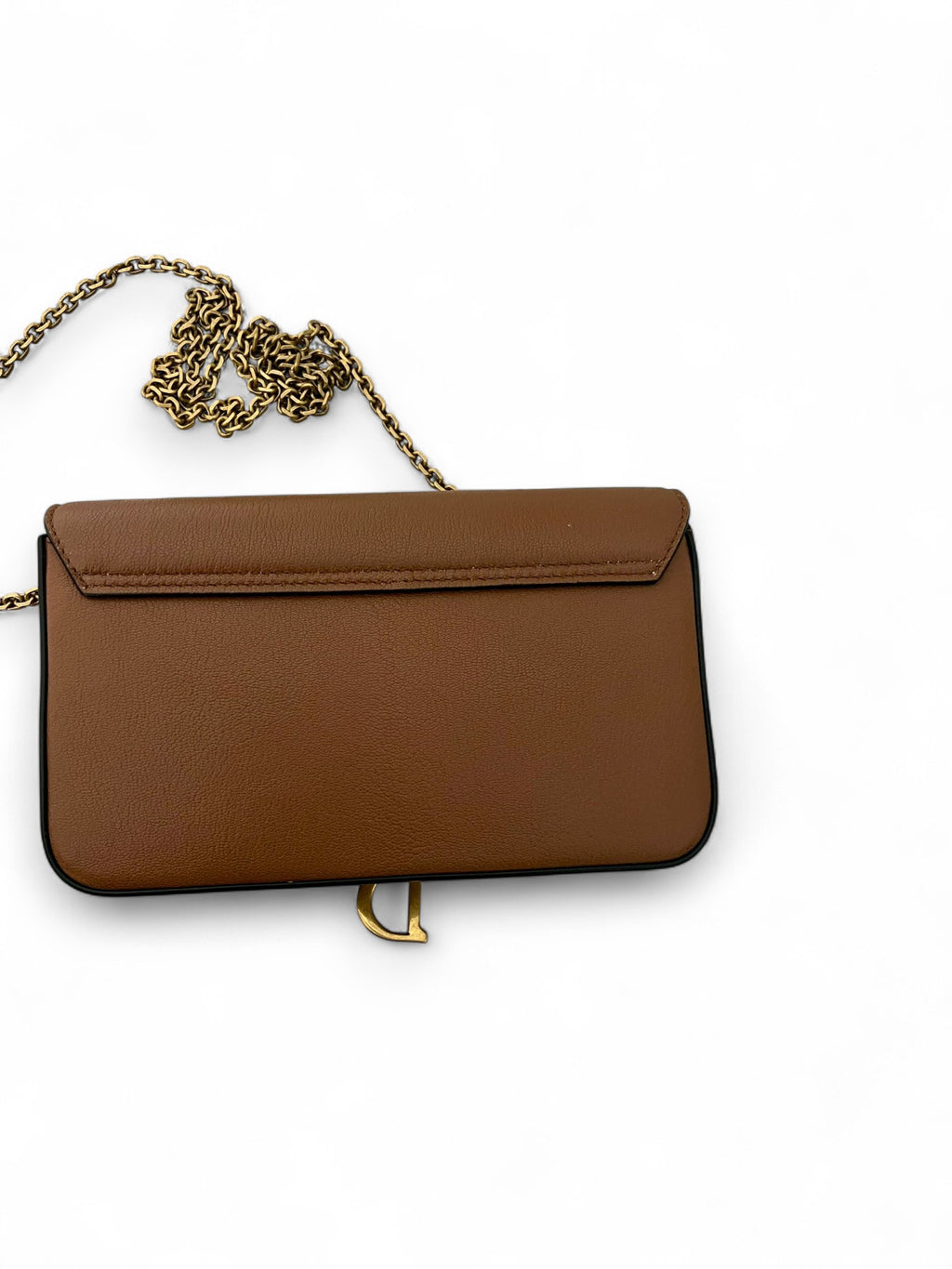 Pochette Media con Cadena Saddle Dior